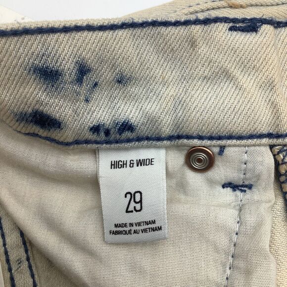 BDG Urban Outfitters Womens High &‎ Wide Tie Dye Jeans Size 29 NWT - Picture 10 of 14